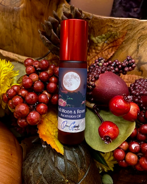 Full Moon & Roses Ascension Oil